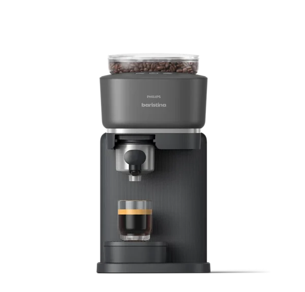 Machine expresso broyeur PHILIPS Baristina BAR303/60 avec mousseur à lait - Noir – Image 2